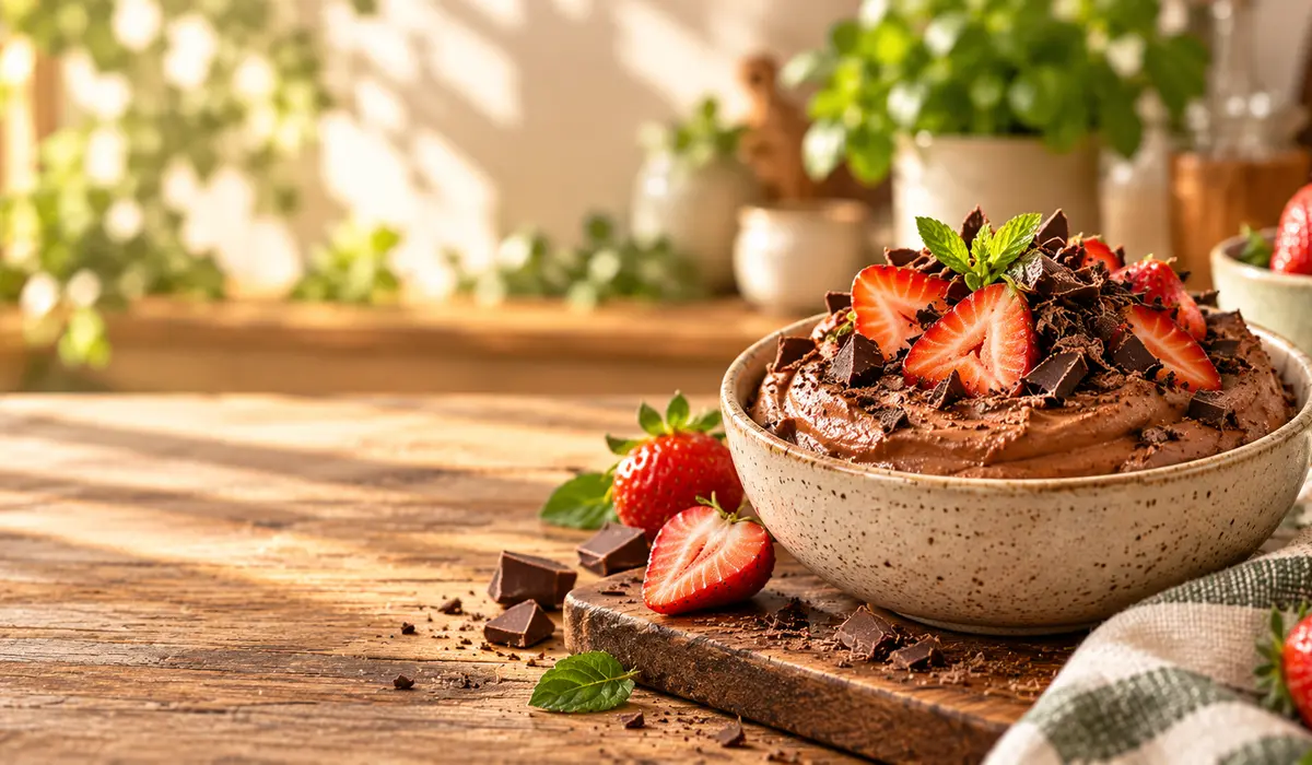 Postre saludable