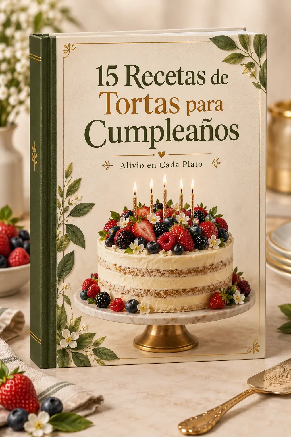 15 Recetas de Tortas para Cumpleaños